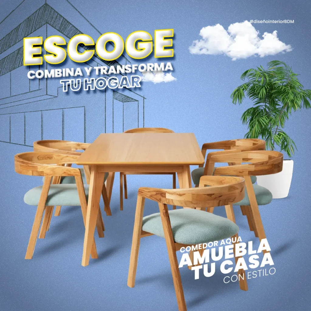 escoge combina transforma tu hogar