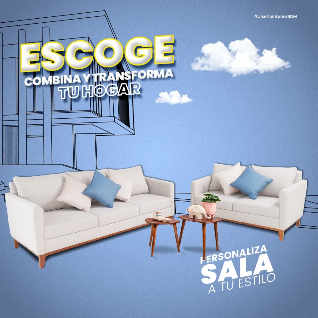 escoge combina transforma tu hogar